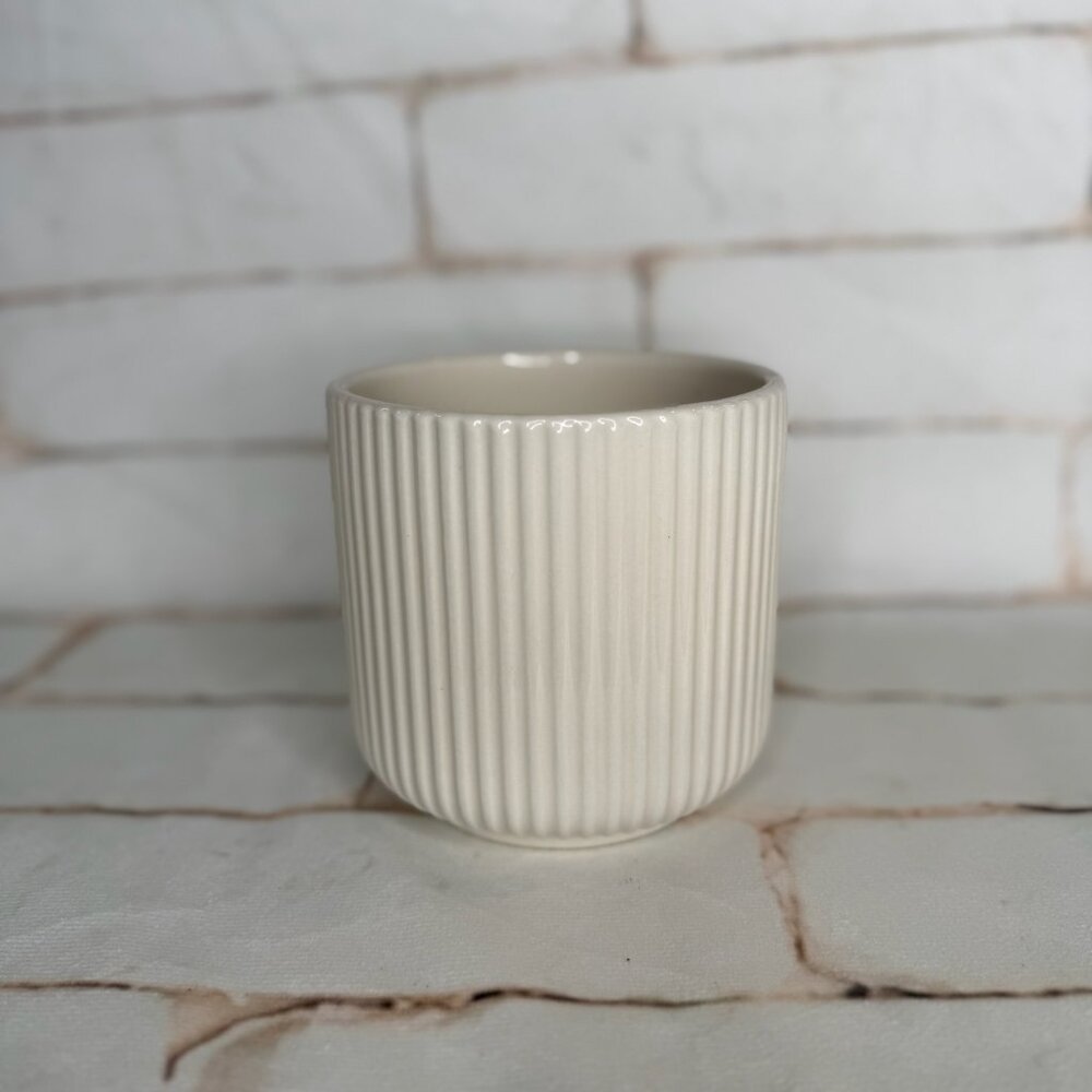 Jungle Club “Lucy” Planter – White | 4.5”